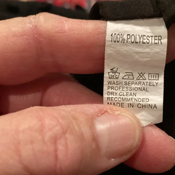 Cori Lane Black Swiss Dot Dress Size Medium - Picture 8 of 13